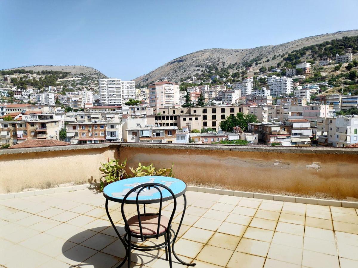 Private Studio Sea View 2 Minutes Away From Beach Saranda Zewnętrze zdjęcie